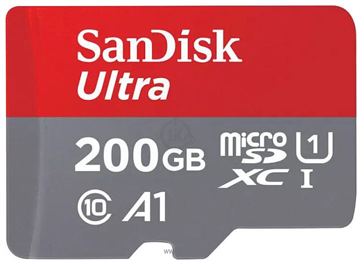 Фотографии SanDisk Ultra microSDXC SDSQUAN-200G-ZN3MN 200GB
