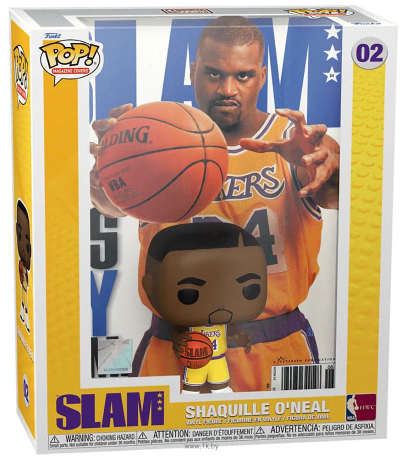 Фотографии Funko POP! NBA Cover SLAM Shaquille O'Neal Fun59362