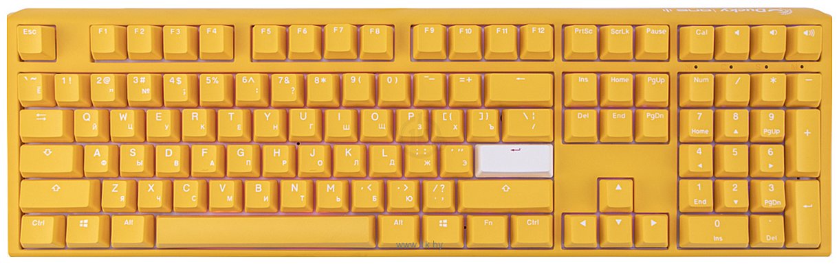 Фотографии Ducky One 3 RGB Yellow Cherry MX Red