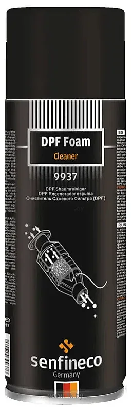 Фотографии Senfineco DPF Foam Cleaner 9937 500ml Фотографии Senfineco DPF Foam Cleaner 9937 500ml