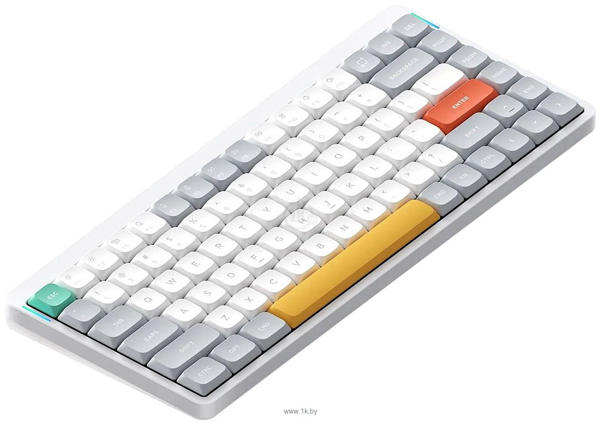 Фотографии NuPhy Air75 V2 Ionic White Gateron Low Profile Blue 2.0 (без кириллицы)