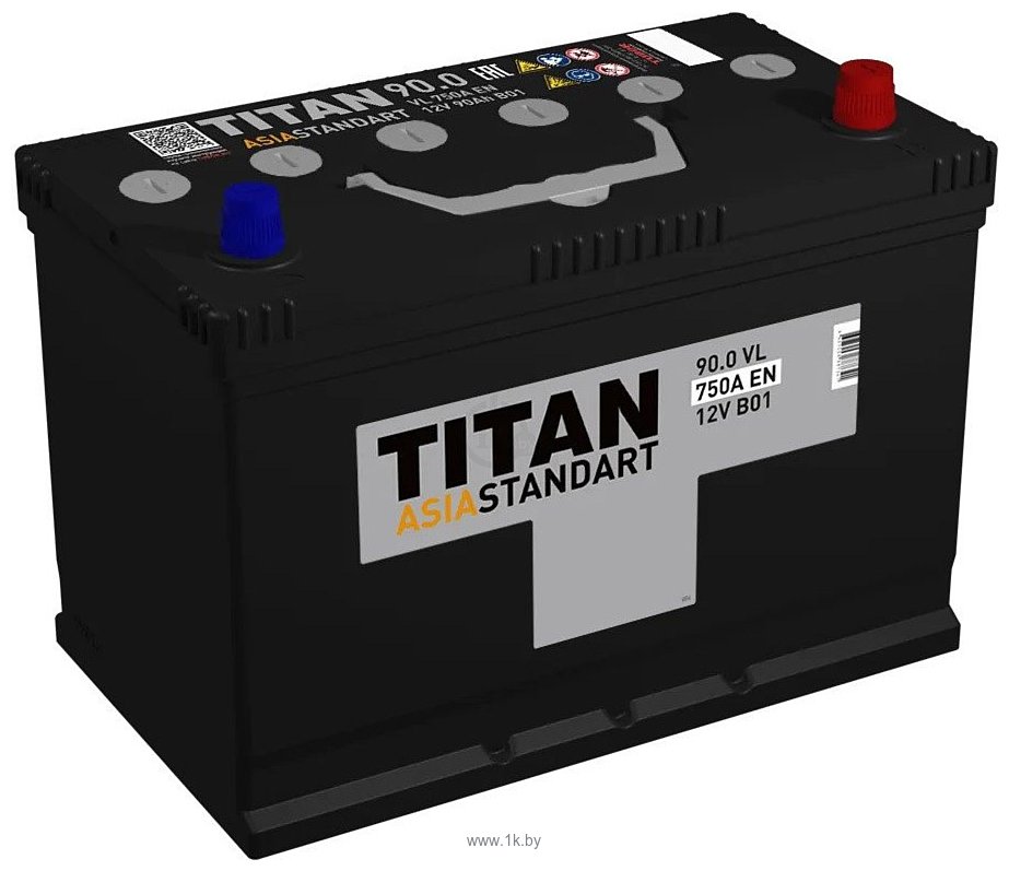 Фотографии Titan Asia Standart R+ (90Ah)