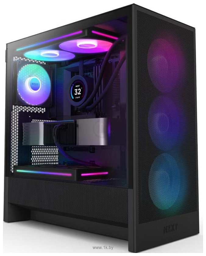Фотографии NZXT H5 Flow RGB 2024 CC-H52FB-R1