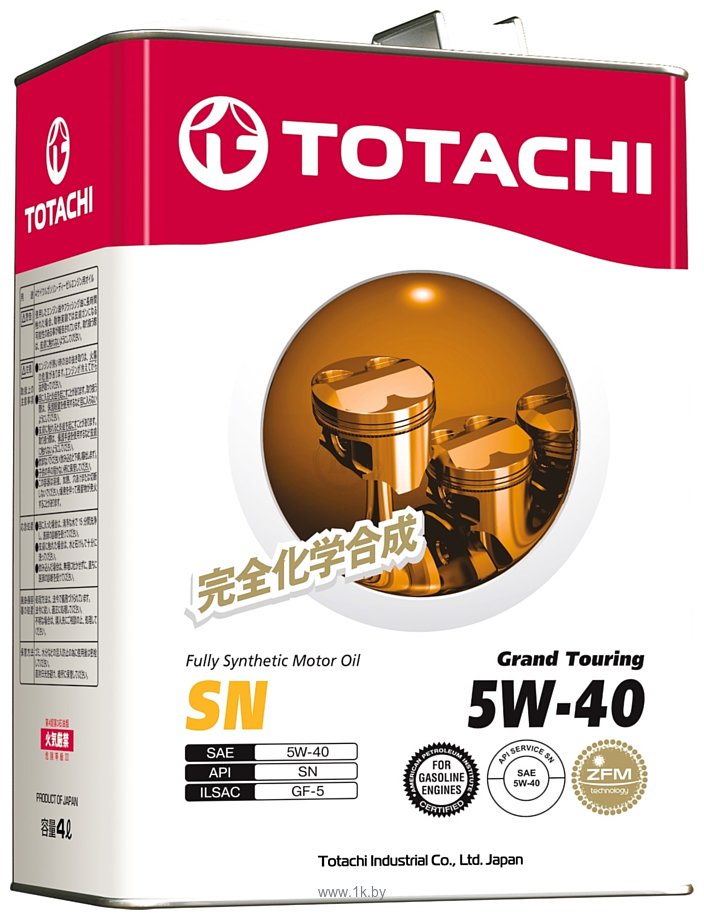 Фотографии Totachi Grand Touring 5W-40 4л