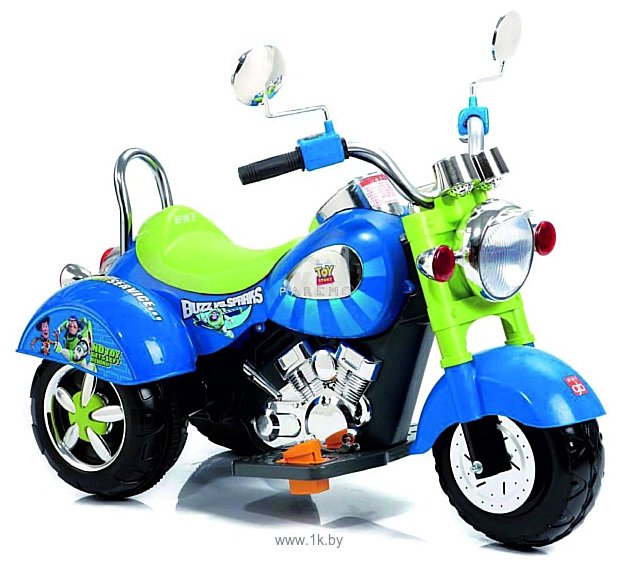 Фотографии Geoby Мотоцикл (синий/зеленый) (W320)