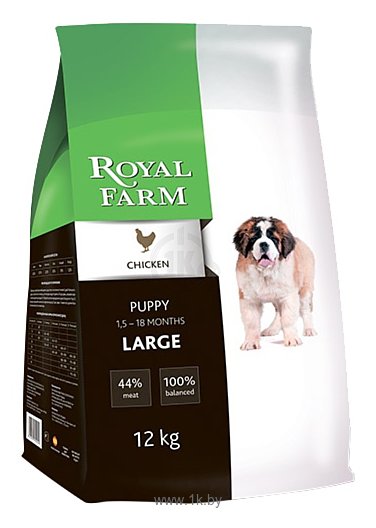 Фотографии Royal Farm (12 кг) Сухой корм для собак Puppy Large Chicken