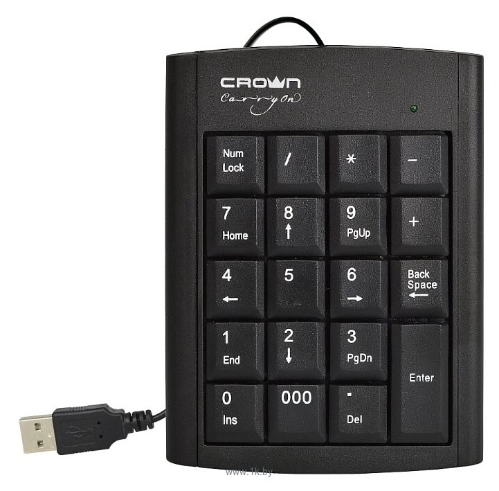 Фотографии CROWN NumPad CMNK-001 black USB