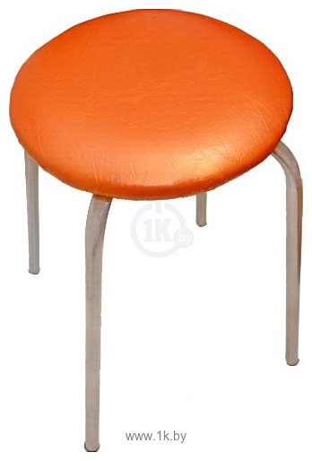 Фотографии Фабрика стульев Эконом (оранжевый/серебристый)