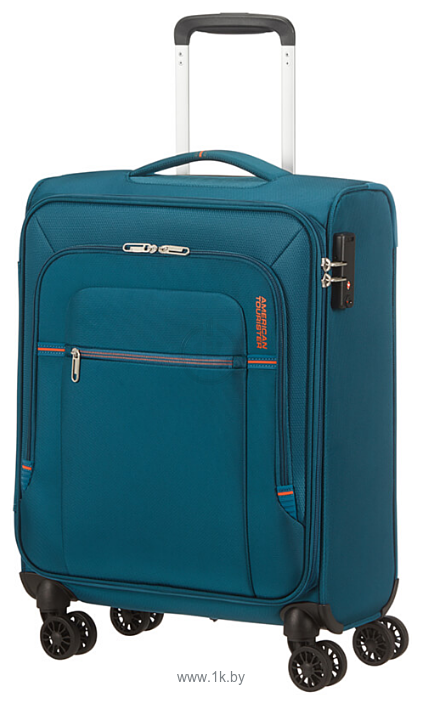 Фотографии American Tourister Crosstrack Navy/Orange 55 см (4 колеса)