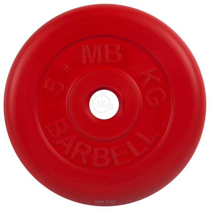 Фотографии MB Barbell Стандарт 26 мм (1x5 кг, красный)