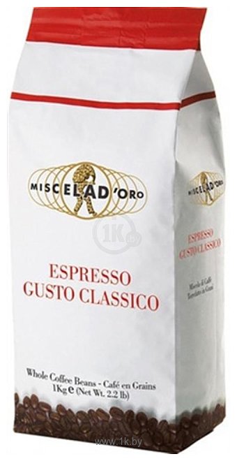 Фотографии Miscela d'Oro Gusto Classico в зернах 1000 г