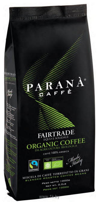 Фотографии Parana Fairtrade Organic в зернах 1 кг