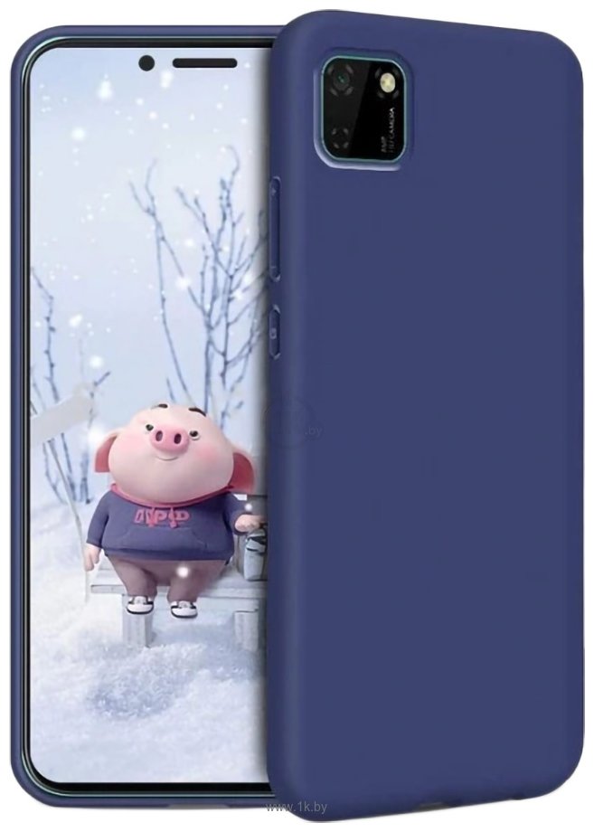 Фотографии Case Matte для Huawei Y5p/Honor 9S (синий)