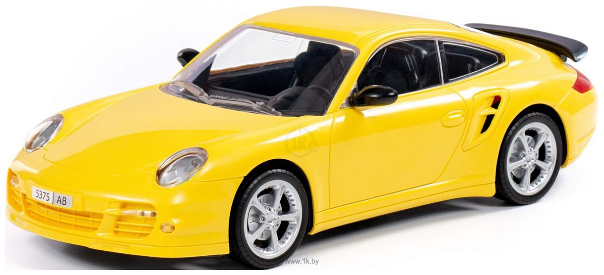 Фотографии Полесье Легенда-V6 автомобиль легковой инерционный 89052 (желтый)