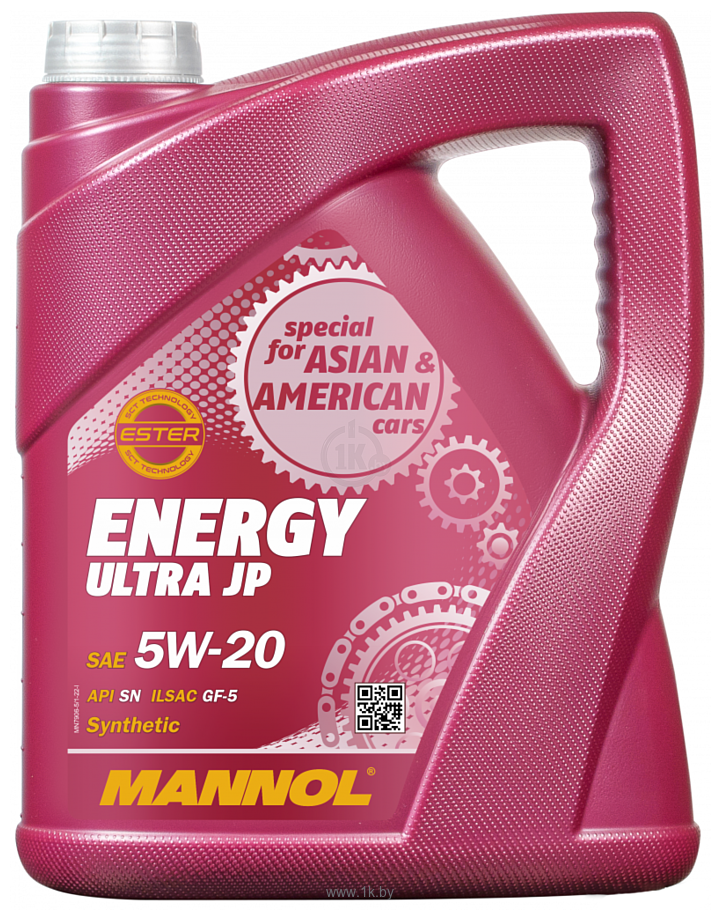 Фотографии Mannol Energy Ultra JP 5W-20 API SN 5л