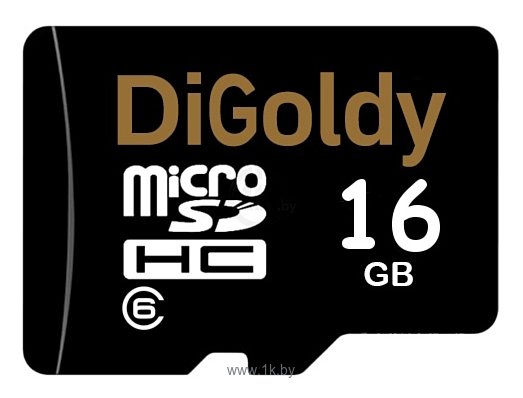 Фотографии Digoldy microSDHC class 6 16GB + SD adapter