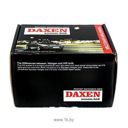 Фотографии Daxen Premium 37W AC H4 mono 8000K