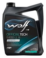 Фотографии Wolf Official Tech 5W-30 LL III 1л