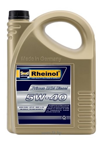 Фотографии Rheinol Primus DXM Diesel 5W-40 4л