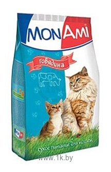Фотографии MonAmi Сухой корм для кошек Говядина (0.4 кг) 1 шт.