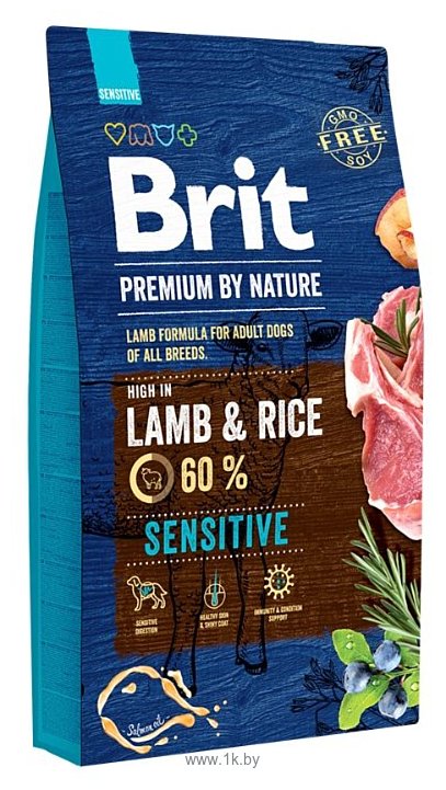 Фотографии Brit (8 кг) Premium by Nature Sensitive Lamb & rice