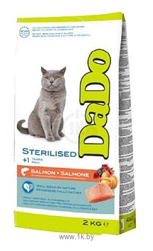 Фотографии DaDo Для стерилизованных кошек с лососем (2 кг)