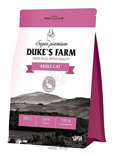 Фотографии DUKE'S FARM (0.3 кг) Для кошек с уткой