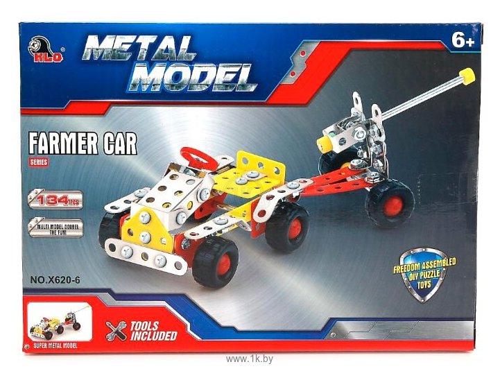 Фотографии KLQ Metal Model X620-6 Farmer Car