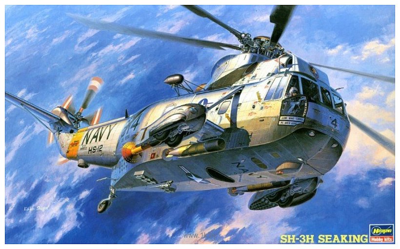 Фотографии Hasegawa Транспортный вертолет SH-3H Seaking