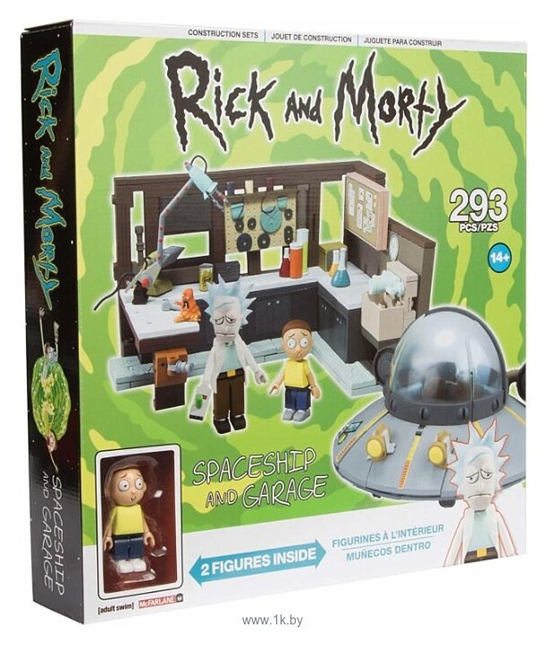 Фотографии McFarlane Toys Rick and Morty Spaceship & Garage