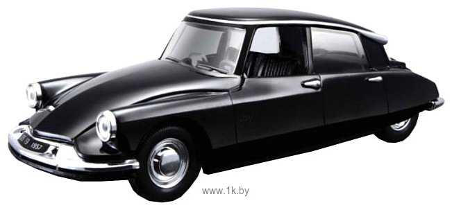 Фотографии Bburago Citroen DS19 1955 18-43204 (черный)