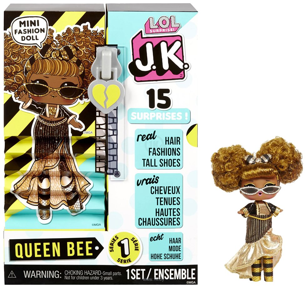 Фотографии L.O.L. Surprise! J.K. Mini Fashion Doll Queen Bee 570783