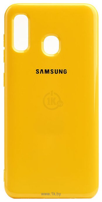 Фотографии EXPERTS Jelly Tpu 2mm для Samsung Galaxy A20/A30 (желтый)