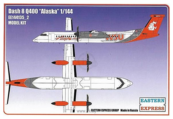 Фотографии Eastern Express Dash 8 Q400 Alaska EE144135-2