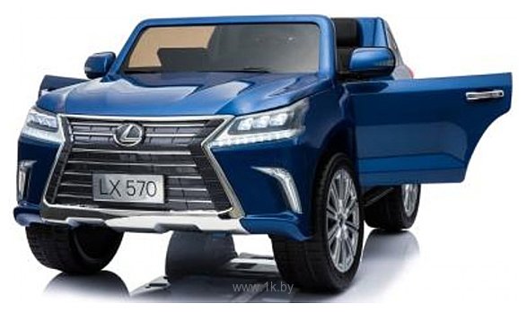 Фотографии RiverToys Lexus LX570 Y555YY (синий глянец)