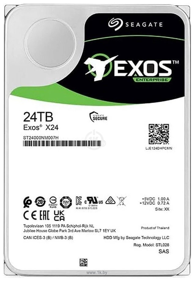 Фотографии Seagate Exos X24 24TB ST24000NM007H