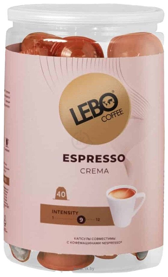 Фотографии LEBO Coffee Espresso Crema 220 г