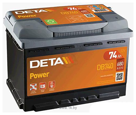 Фотографии DETA Power DB740 (74Ah)