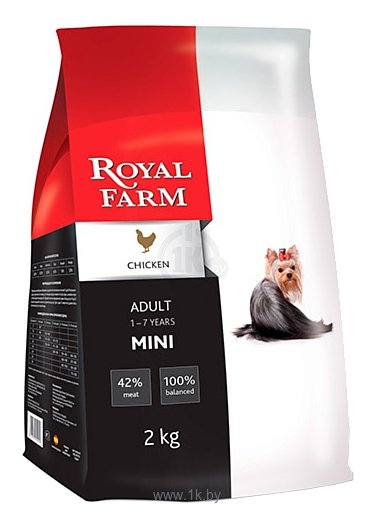 Фотографии Royal Farm (2 кг) Сухой корм для собак Adult Mini Chicken