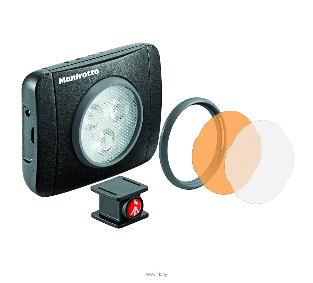 Фотографии Manfrotto LUMIE SERIES PLAY LED LIGHT & ACCESSORIES (MLUMIEPL-BK)