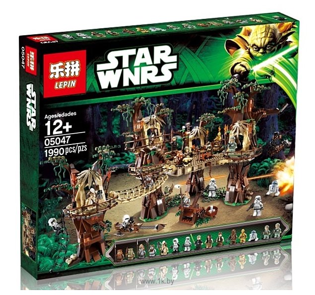 Фотографии Lepin Star Wars 05047 Деревня Эвоков