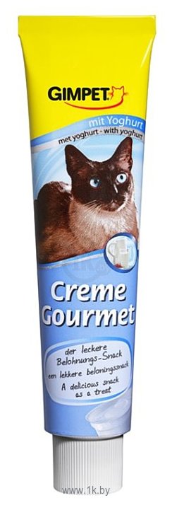 Фотографии GimPet Creme Gourmet со вкусом йогурта
