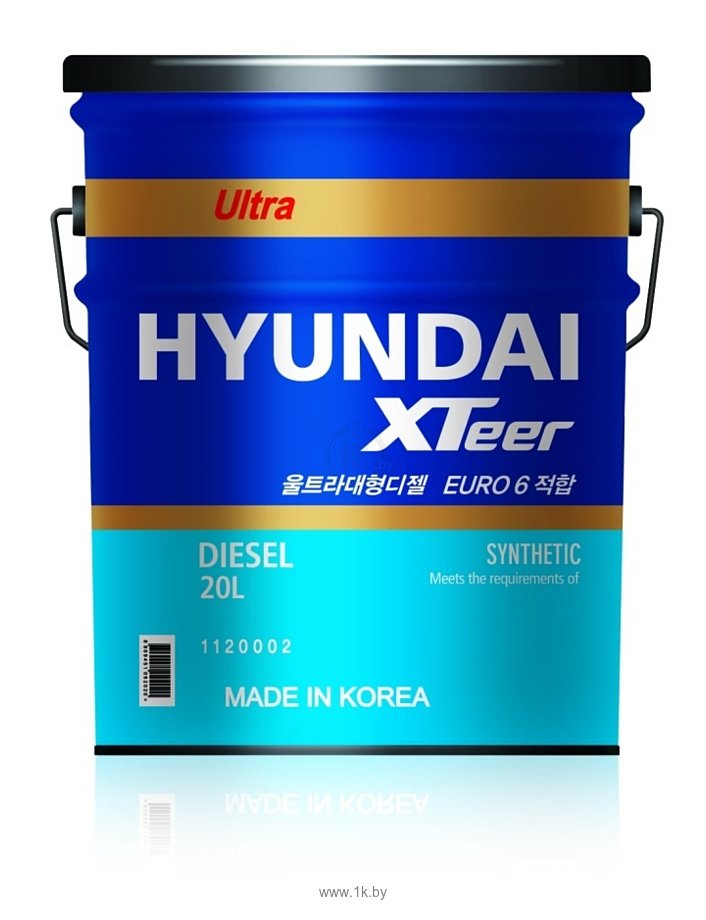 Фотографии Hyundai Xteer HD Ultra 15W-40 20л