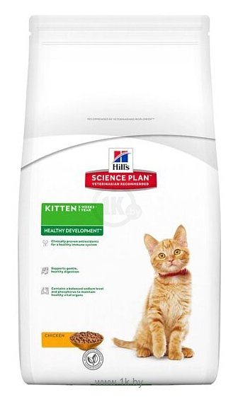 Фотографии Hill's Science Plan Kitten Healthy Development Chicken (10 кг)