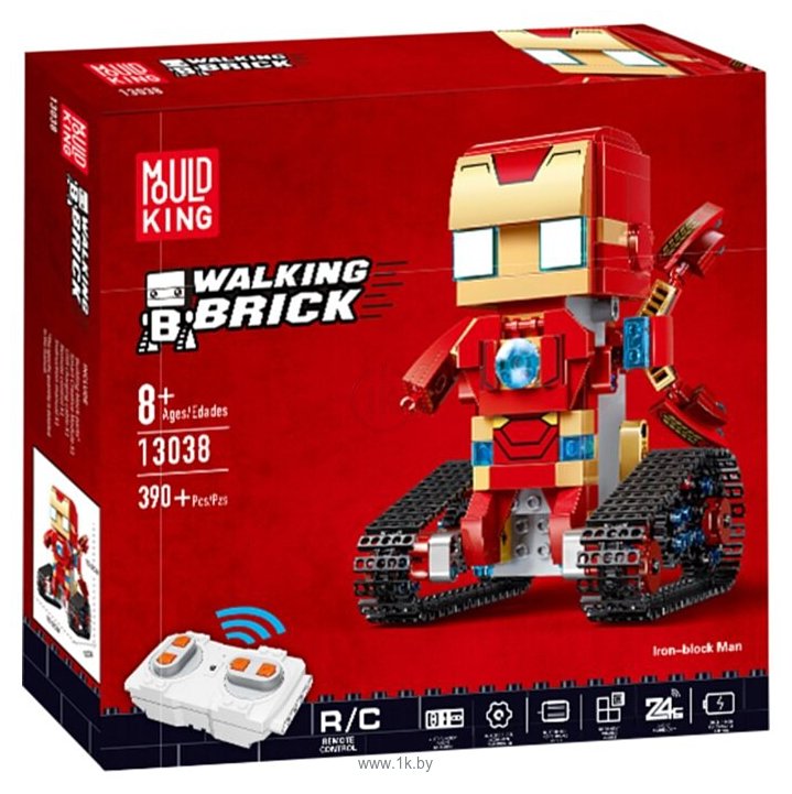 Фотографии Mould King Walking Brick 13038 Железный Человек