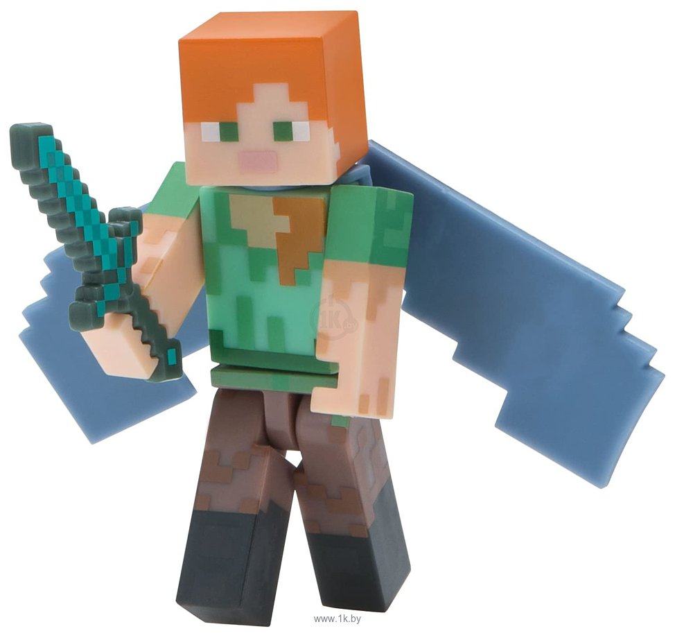 Фотографии Minecraft Series 4: Alex with Elytra Wings 16492