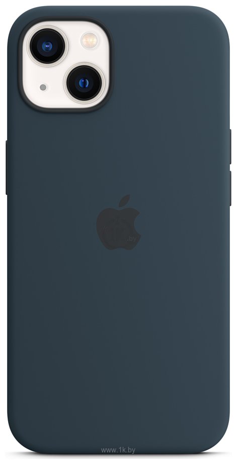 Фотографии Apple MagSafe Silicone Case для iPhone 13 (синий омут)
