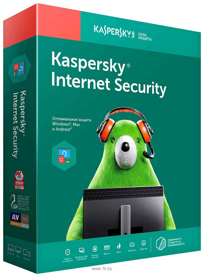 Фотографии Kaspersky Internet Security 2020 (2ПК, продление, 1 год, ключ)