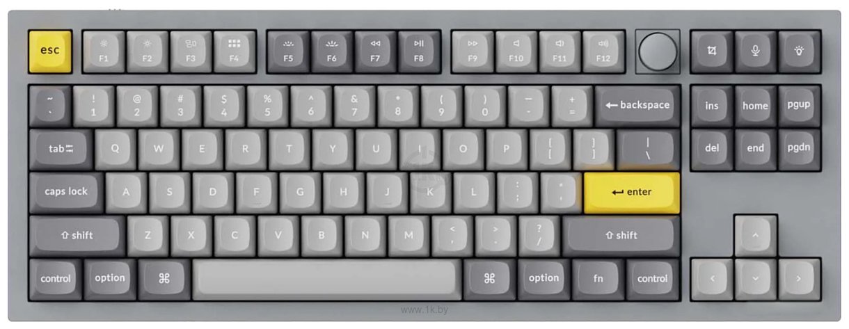 Фотографии Keychron Q3 RGB Q3-N3-RU Gateron G Pro Brown