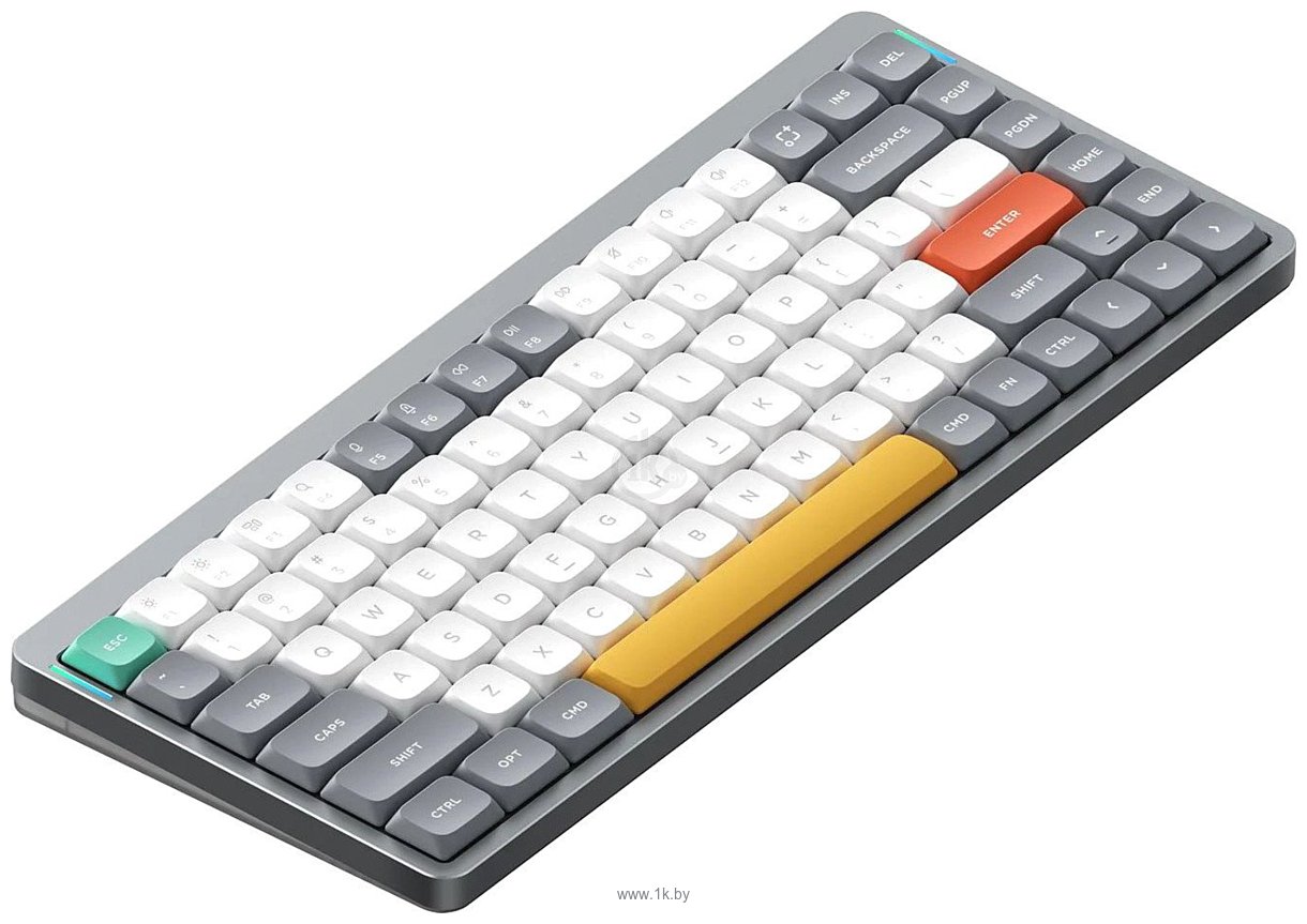 Фотографии NuPhy Air75 V2 Lunar Gray Gateron Low Profile Red 2.0 (без кириллицы)